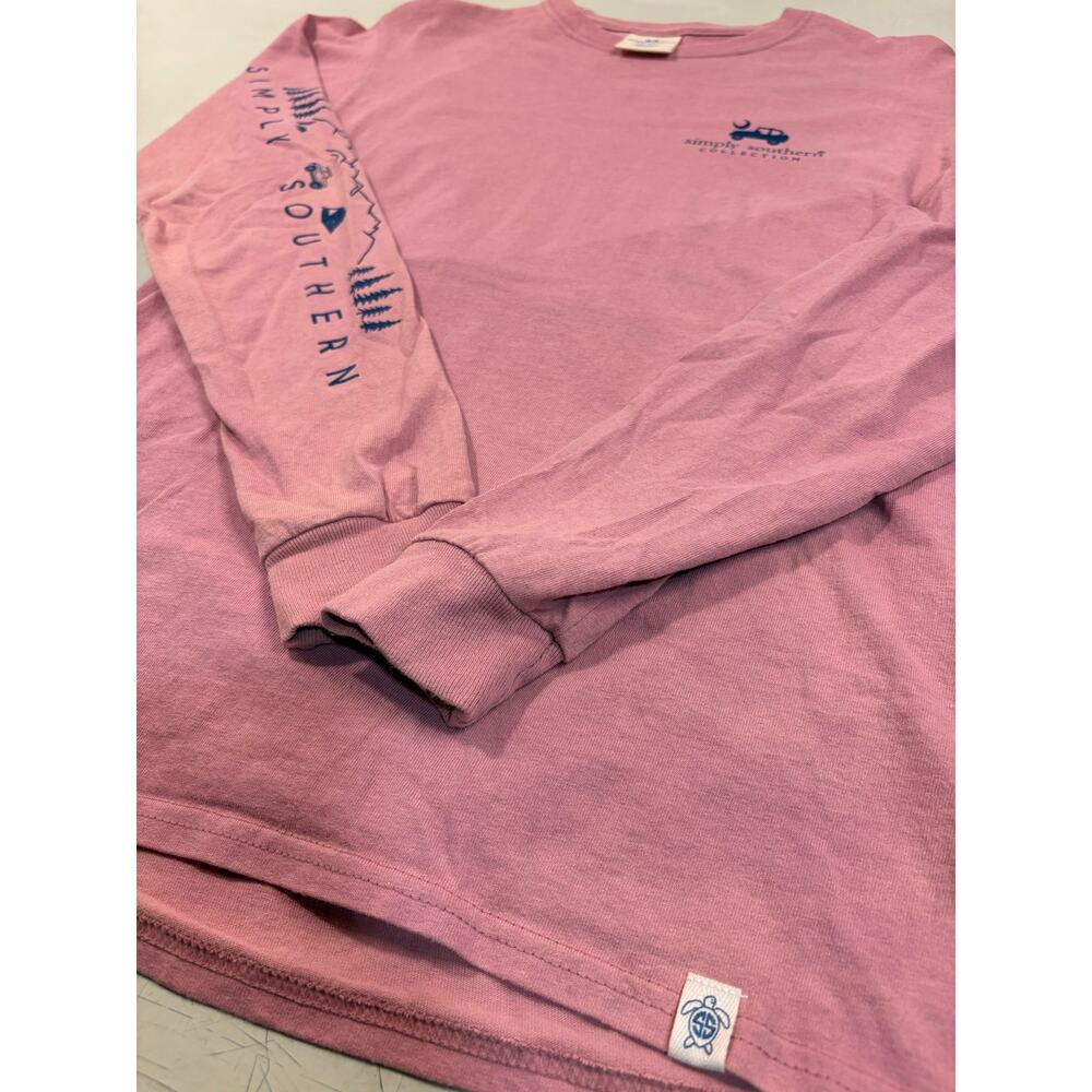 Adventure More Worry Less Tee Camping Long-Sleeve Graphic T-Shirt - Small - Picture 4 of 9